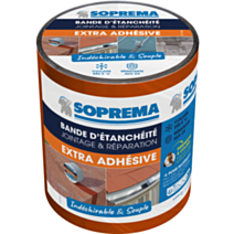 Bande étanchéité extra terre cuite 10x0,15m - SOPREMA