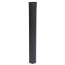 Conduit émail noir mat Ø150mmx100cm - TEN