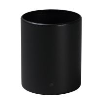 Tuyau 13cm m/m noir mat d.80mm - TEN