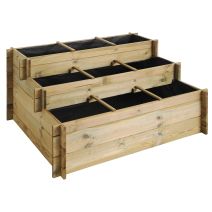 Carré Potager Up 3 Étages 120x100xH,54cm - CERLAND