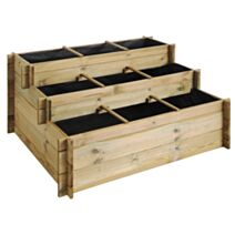 Carré Potager Up 3 Étages 120x100xH,54cm - CERLAND