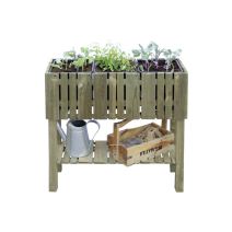 Carré Potager Vertikal en Bois 79x29xH.79cm -CERLAND