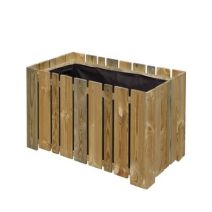 Bac à Plantes Rak -46,5x87x53,3cm en Pin FSC - CERLAND