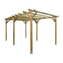 Carport Pin FSC Maranello 5x3x2,46m - CERLAND