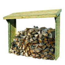 Abri bûches OLBIA 220x50xH.183cm 2 stères - CERLAND