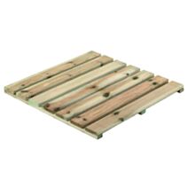 Dalle bois 50x50x2,8cm - CERLAND