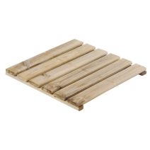 Dalle bois 40x40x2,8cm - CERLAND