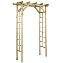 Pergola Passiflore Bois 140x60xH.214.5cm - CERLAND