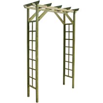 Pergola Passiflore Bois 140x60xH.214.5cm - CERLAND