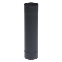 Tuyau de Raccordement émail noir mat Ø125mmx50cm - TEN