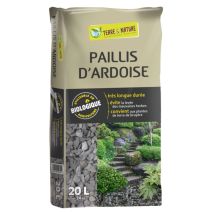 Paillis d'ardoise décoratif 20L - TERRE & NATURE