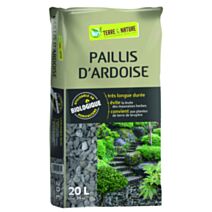 Paillis d'ardoise décoratif 20L - TERRE & NATURE