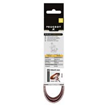  Jeu de 2 bandes abrasives 760x25 mm Grain 80 - PEUGEOT