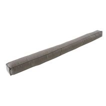Bas de porte textile à coller Long 95cm Beige