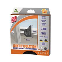 Joint d'Isolation Espace Moyen ELLEN Noir 7,5M