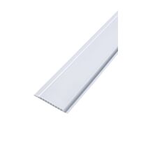 Lambris blanc brut PVC 260x10cm - AJ TIMBER