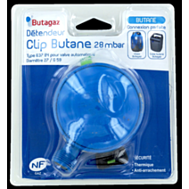 Détendeur clip butane 28 mbar - COMAP