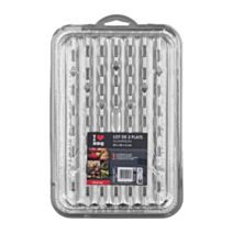 Plat aluminium 34 x 23 cm 3 pièces - RUECAB