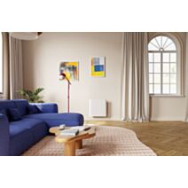 Radiateur à double corps de chauffe connecté Evolution horizontal 1500W - NOIROT