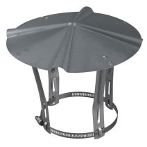 Chapeau chinois inox Ø80/111