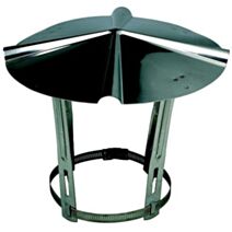 Chapeau flexible chinois inox 120/140 - TEN