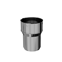 Raccord poêle Tubage flexible inox Ø150mx150/157