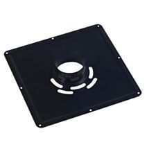 Plaque de propreté flexible 30x30cm inox ∅80mm - TEN