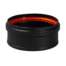 Tampon pellet émail noir mat 80mm - TEN