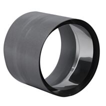 Raccord anti-bistre émail noir mat Ø139mm - TEN