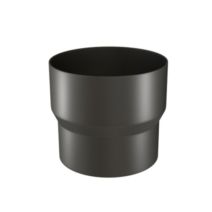Réduction émail noir mat Ø150Fx125m