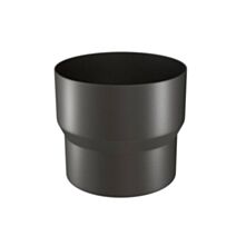 Réduction émail noir mat Ø150Fx125m