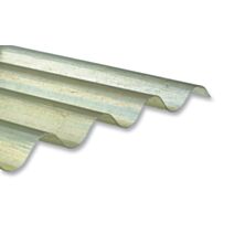 PLAQUE D'ECLAIREMENT ONDULEE OU NERVUREE POLYESTER - GO 152 CM pour couverture et bardage de Pergolas, Carports et serres - ONDULINE