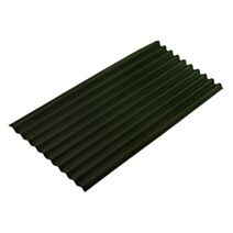PLAQUE ONDULEE BITUMEE VERT - ONDULINE ONDUTOIT - pour couverture et bardage de cabanes, abris de jardin et garages - ONDULINE