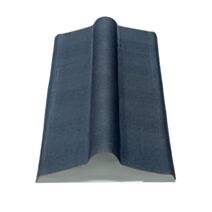 Faitière intense noir ONDULINE