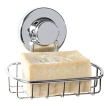 Porte savon fix chrome métal chrome / abs