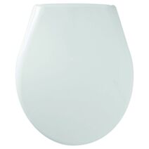 Abattant WC Marina Déclipsable PVC Blanc