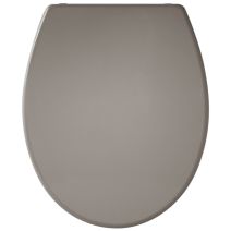 Abattant frein de chute presto taupe thermodur déclipsable