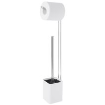 Serviteur wc viki blanc métal époxy