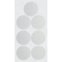 Set 28 ronds antidérapants autocollants grip blanc pvc