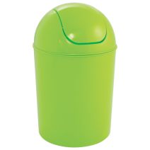 Poubelle à bascule 5l sweet greenery polypropylène