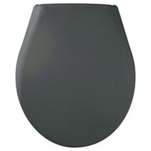 Abattant WC Marina Déclipsable PVC Gris