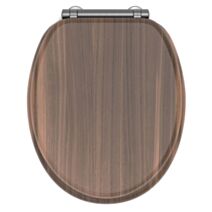 Abattant WC Frein de chute Walnut Noyer MDF FSC - GELCO DESIGN