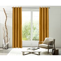 Rideau Isolant Thermique uni Finland 140x240cm Safran