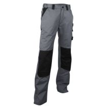 Pantalon multipoche gris 46 plomb
