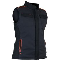 Bodywarmer femme gris/noir 3 madison