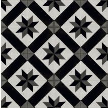 Revêtement de sol vinyle Booster 4M Cordoba Black & White  - GERFLOR (vendu au m²)