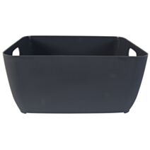 Panier Korb Polypropylène 20x15x9cm Gris foncé - SPIRELLA