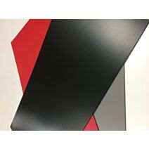 Plaque plane pvc noire opaque 50 x 100 cm +/-3mm