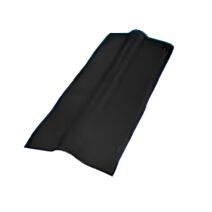 Faitière recyclée 1,05mx22cm noire - ELYSOL