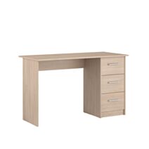 Bureau Infinity 3 tiroirs 121x55cm blanc - EKIPA